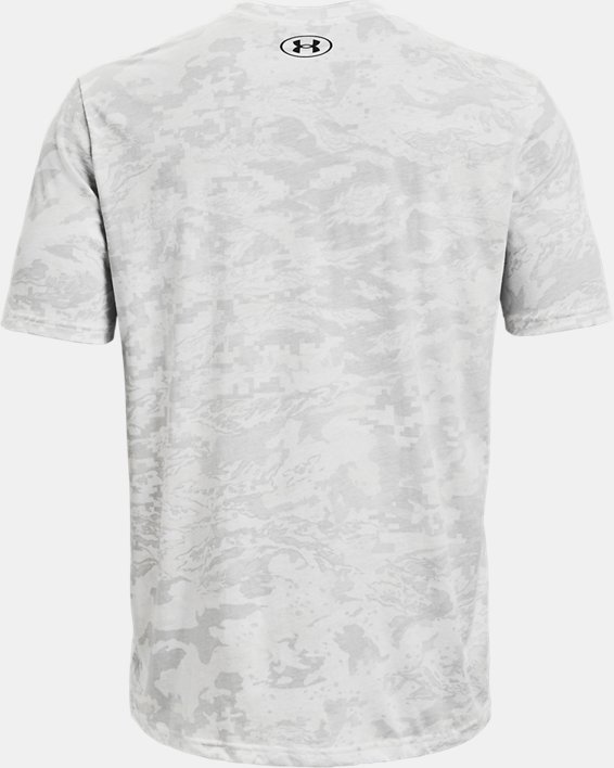 Camiseta de manga corta UA ABC Camo para hombre, White, pdpMainDesktop image number 5